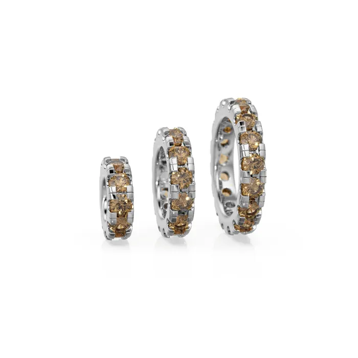 14k Gold Roundel Smoky Quartz Charm Quartz Wheel Charm Round Charm Holder Eternity Round Smoky Quartz Band Connector November birthstone Jalvi Co Charm Necklaces 14k Gold Roundel Smoky Quartz Charm Quartz Wheel Charm Round Charm Holder Eternity Round Smoky Quartz Band Connector November birthstone Jalvi Co Charm Necklaces