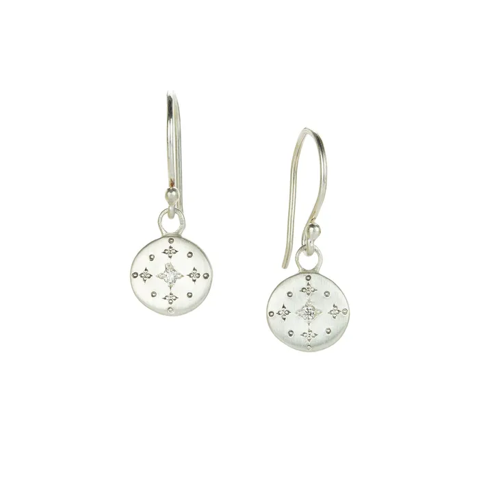 Adel Chefridi Earrings New Moon Diamond Earrings