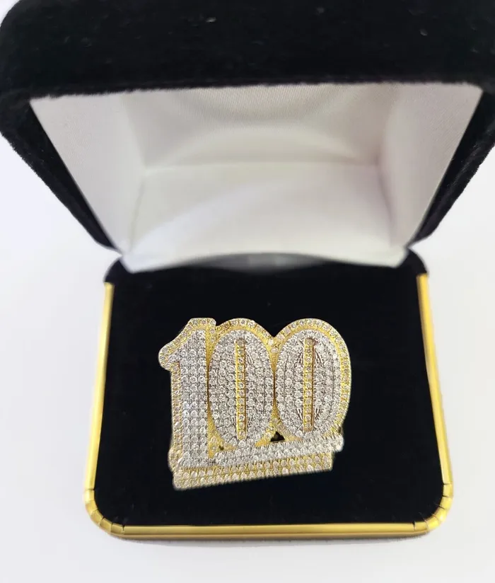 Gold and Diamond Rings Real 10k Yellow Gold Diamond Ring 100 Shaped Men Ring Gold and Diamond Rings Real 10k Yellow Gold Diamond Ring 100 Shaped Men Ring
