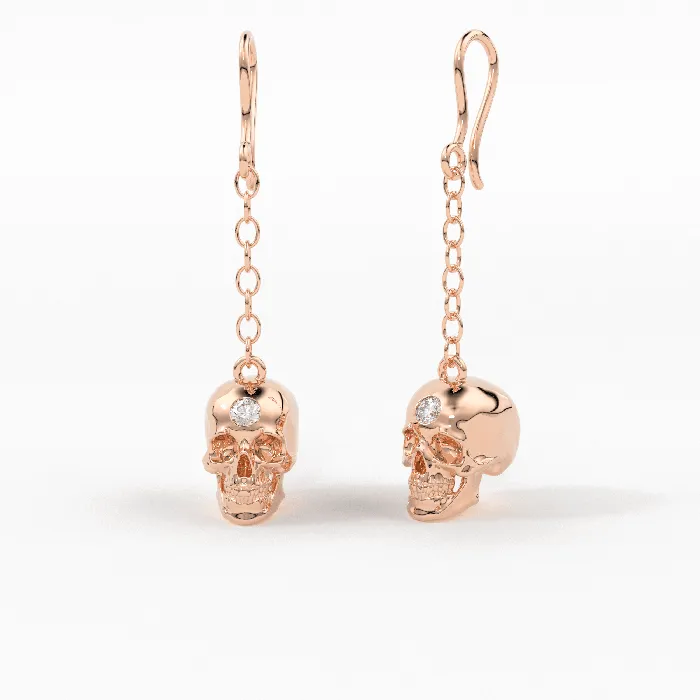 Jalvi Co Earrings Diamond Skull Earrings in 14k Solid Gold Skull Drop Earrings Skull Jewelry Diamond Studded Gothic Jewelry Goth Jewelry 14k Skull Inactive Jalvi Co Earrings Diamond Skull Earrings in 14k Solid Gold Skull Drop Earrings Skull Jewelry Diamond Studded Gothic Jewelry Goth Jewelry 14k Skull Inactive