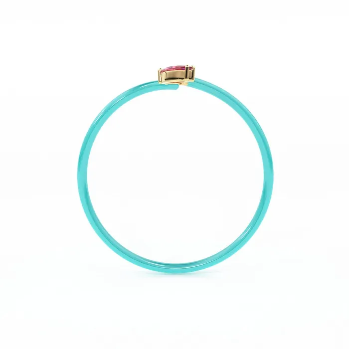 Jalvi Co Rings Pink Tourmaline Vine Ring in 14k Gold Turquoise Blue Enamel Handmade Ring Designer Gemstone Ring Marquise Gemstone Band High Jewelry Jalvi Co Rings Pink Tourmaline Vine Ring in 14k Gold Turquoise Blue Enamel Handmade Ring Designer Gemstone Ring Marquise Gemstone Band High Jewelry