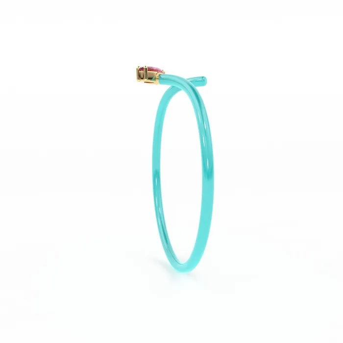 Jalvi Co Rings Pink Tourmaline Vine Ring in 14k Gold Turquoise Blue Enamel Handmade Ring Designer Gemstone Ring Marquise Gemstone Band High Jewelry Jalvi Co Rings Pink Tourmaline Vine Ring in 14k Gold Turquoise Blue Enamel Handmade Ring Designer Gemstone Ring Marquise Gemstone Band High Jewelry