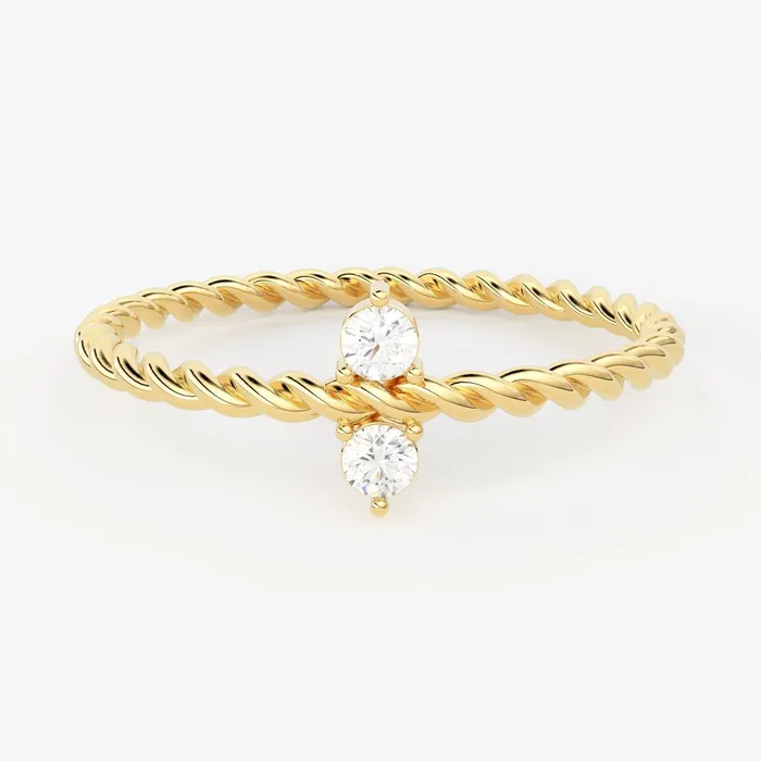 Jalvi Co Rings Twisted Rope Band in 14k Gold Diamond Swirl Ring Gold Band White Diamond Ring Stackable Diamond Ring Jalvi Co Rings Twisted Rope Band in 14k Gold Diamond Swirl Ring Gold Band White Diamond Ring Stackable Diamond Ring