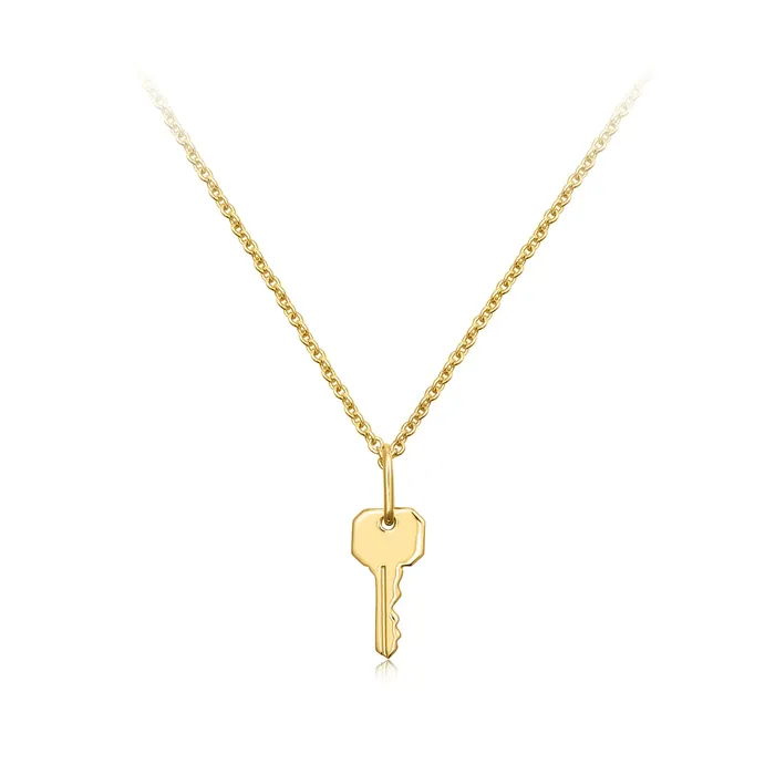 Love Collection Kiawe Necklace Gold Plated 925 Silver Spirito Rosa Necklaces