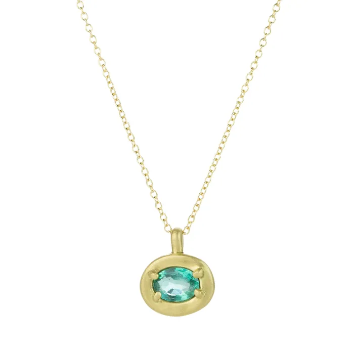 Marian Maurer Necklaces Emerald City Pendant Necklace