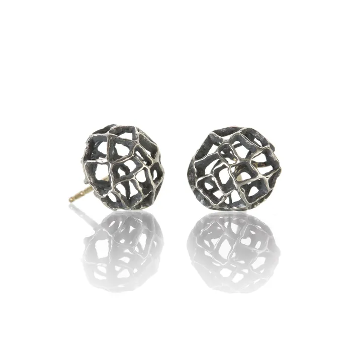 Mini Basket Stud Earrings John Iversen Earrings