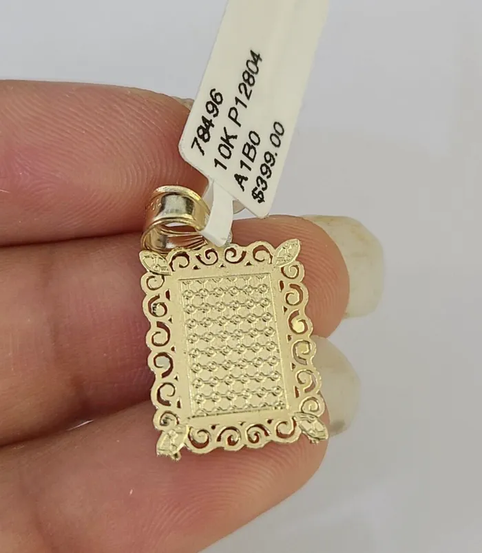 Necklaces Gold and Diamond 10k Gold Initial O Charm Rope Chain 1626 25mm SET Necklace Alphabet Pendant