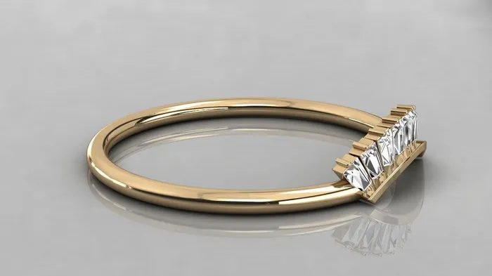 Rings Jalvi Co Baguette Diamond Band in 14k Gold Tapered Baguette Diamond Ring Gold Band White Diamond Ring Baguette Diamond Wedding Band Rings Jalvi Co Baguette Diamond Band in 14k Gold Tapered Baguette Diamond Ring Gold Band White Diamond Ring Baguette Diamond Wedding Band