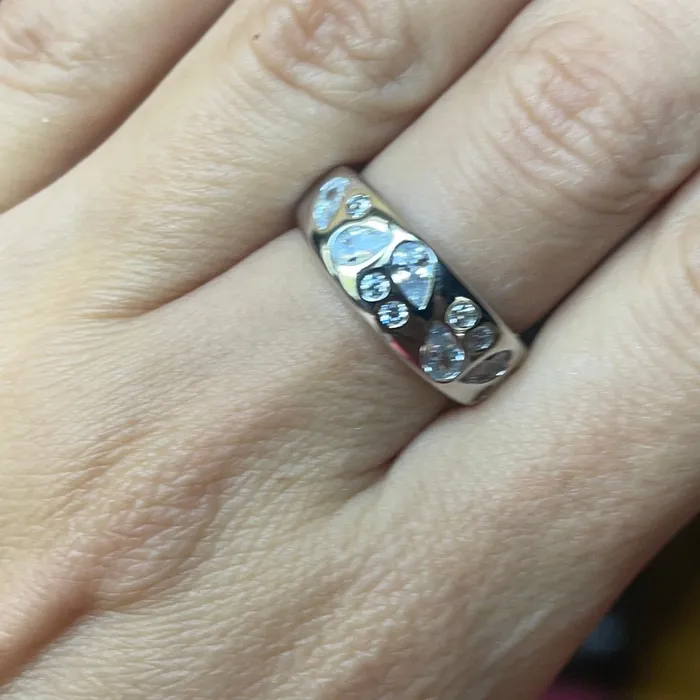 Rings Sophiareneboutique Sterling Silver Italian Made CZ Band