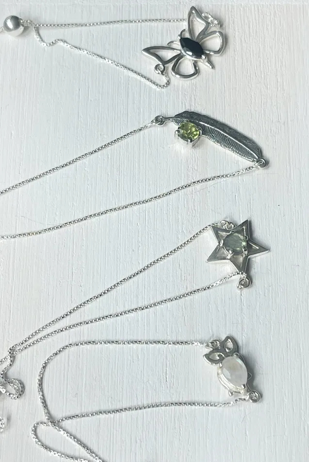 Rings STERLING SILVER ADJUSTABLE PULL BRACELETS Sophiareneboutiquecom