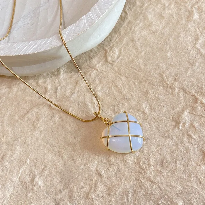 Ashley Jewels Necklaces Celestial Moonstone Pendant Necklace