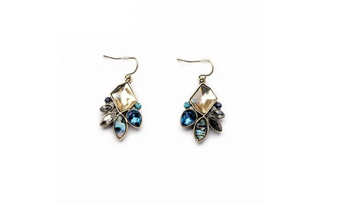 Earrings Fashion Classic Irregular Geometric Plant Flowers Drop Earrings sparklingselections