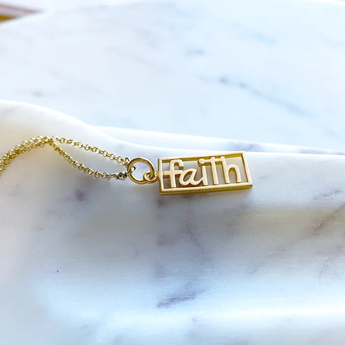 Faith Necklace Elisa Ilana Necklaces