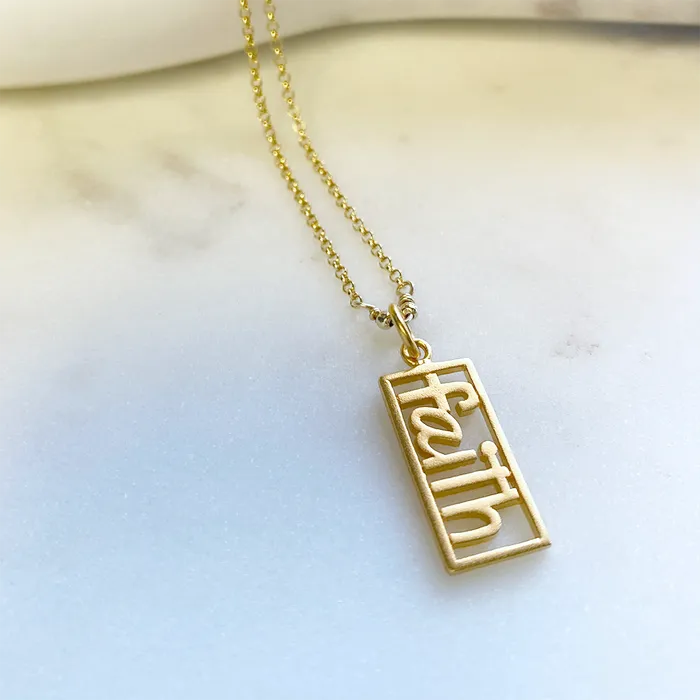 Faith Necklace Elisa Ilana Necklaces