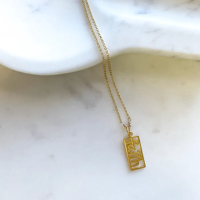 Faith Necklace Elisa Ilana Necklaces