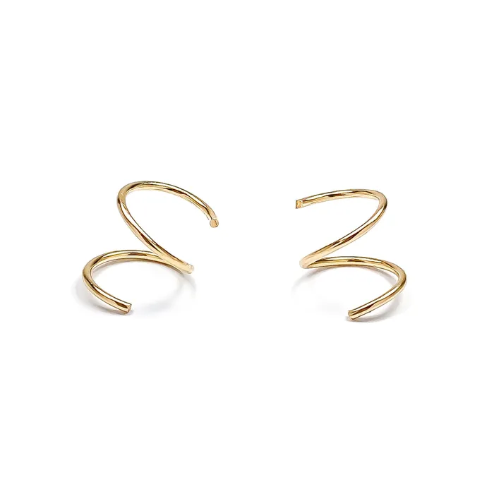 Faux Twist Hoop Earrings Hoops By Hand Earrings Faux Twist Hoop Earrings Hoops By Hand Earrings