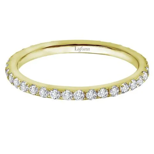 Lafonn Gold plated Ring w Simulated Diamonds Rings
