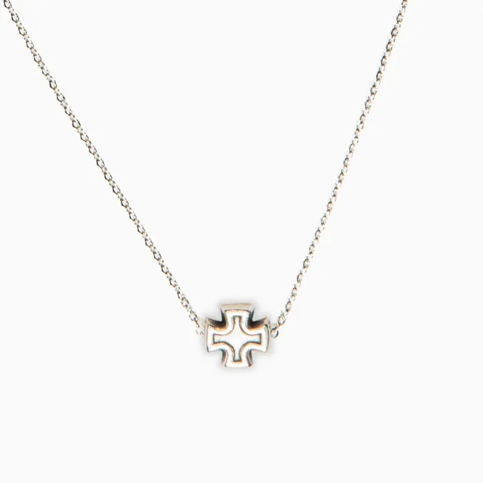 Necklaces My Saint My Hero Faith Petite Silver Necklace