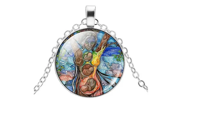 Necklaces Silver Tree of Life Shaped Pendant Necklace for Women sparklingselections Necklaces Silver Tree of Life Shaped Pendant Necklace for Women sparklingselections