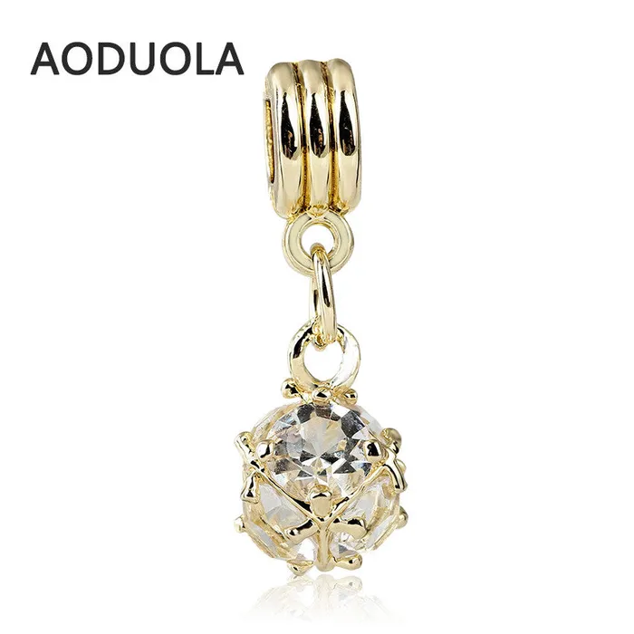 Necklaces sparklingselections Alloy Beads Round CZ Pendant Charm fir for Pandora Bracelet Necklace Charms Necklaces sparklingselections Alloy Beads Round CZ Pendant Charm fir for Pandora Bracelet Necklace Charms