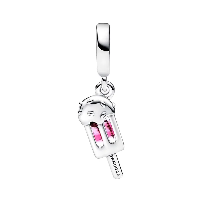 Pandora Pandora Sprinkled Popsicle Dangle Charm Charm Necklaces Pandora Pandora Sprinkled Popsicle Dangle Charm Charm Necklaces