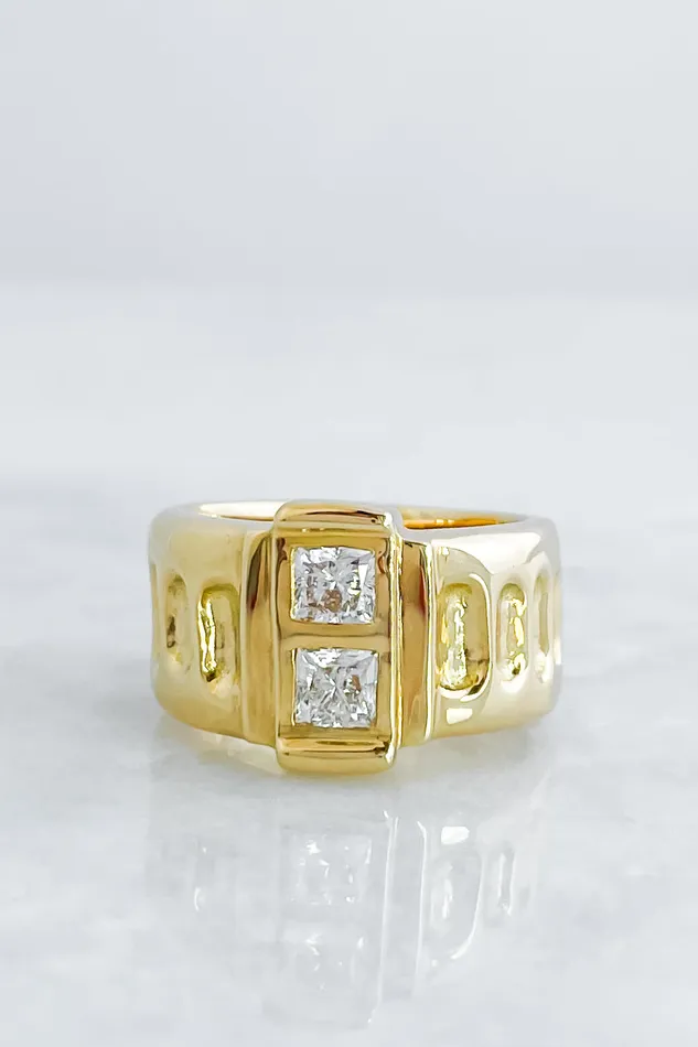 Rings HOWL Diamond Fontane Ring Rings HOWL Diamond Fontane Ring