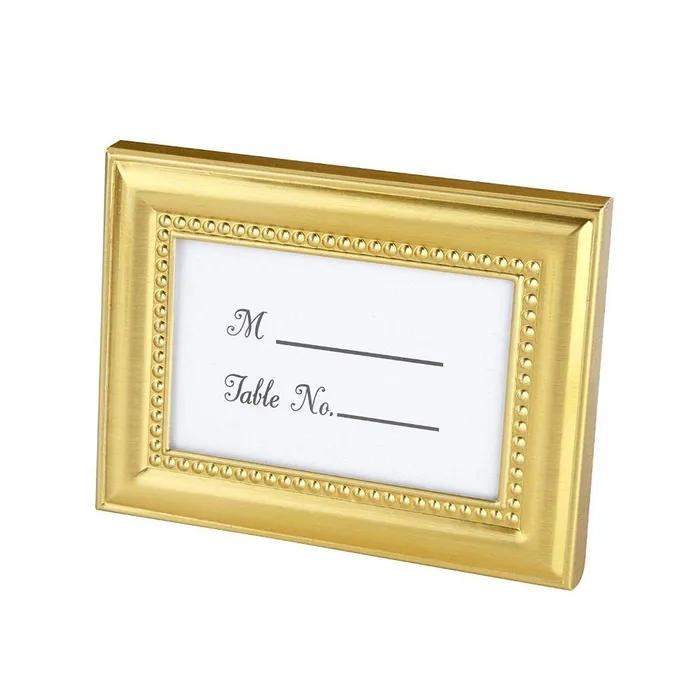 Rings Sparkling Selections Beautifully Beaded Gold Photo Frame