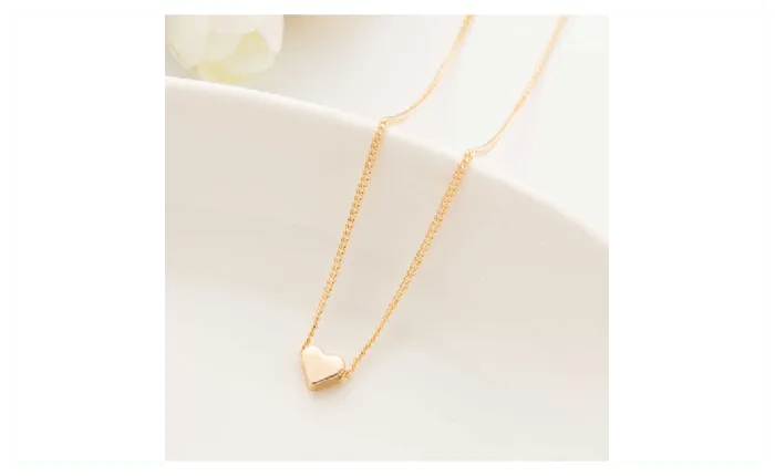 Sparkling Selections New Womens Trendy Tiny Heart Short Pendant Necklace Necklaces Sparkling Selections New Womens Trendy Tiny Heart Short Pendant Necklace Necklaces