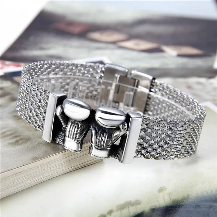 sparklingselections Mens Stainless Steel Bracelet Bracelets sparklingselections Mens Stainless Steel Bracelet Bracelets