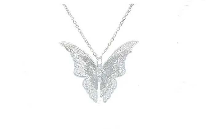sparklingselections Necklaces Fashion Choker Lovely Butterfly Pendant For Women sparklingselections Necklaces Fashion Choker Lovely Butterfly Pendant For Women