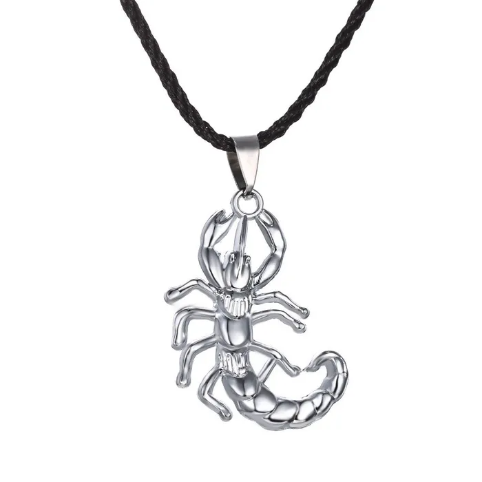 sparklingselections Necklaces Stainless Steel Gothic Scorpion Pendant Necklace for Men sparklingselections Necklaces Stainless Steel Gothic Scorpion Pendant Necklace for Men