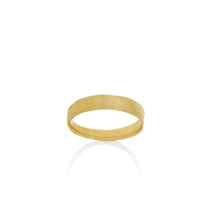 AURUM by Gubjrg Rings Mens solid gold ring