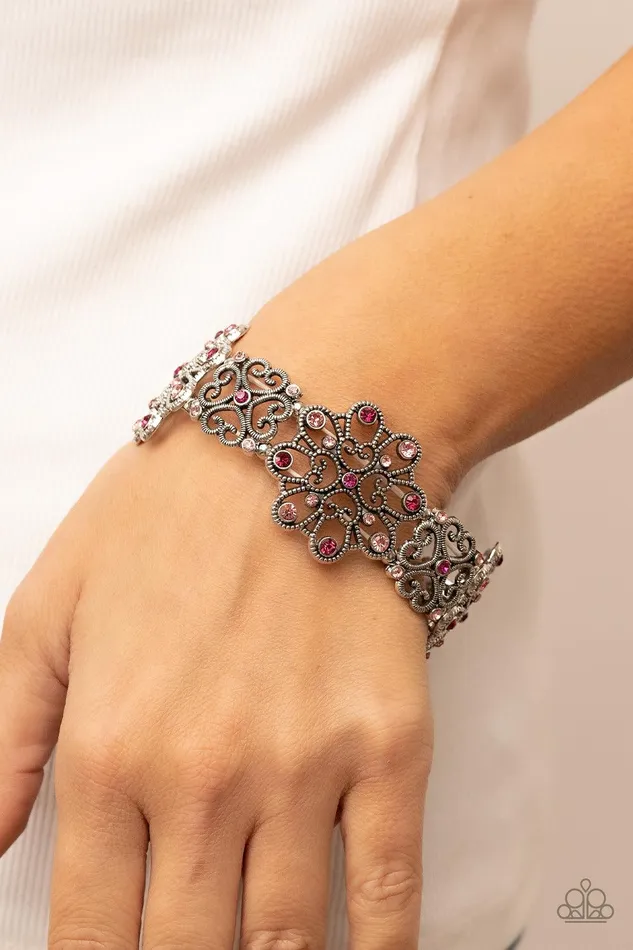 Bracelets Regal Recognition Pink Bracelet Jewelry by Bretta Paparazzi Accessories Bracelets Regal Recognition Pink Bracelet Jewelry by Bretta Paparazzi Accessories