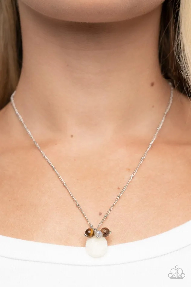 Cherokee Canyon White Necklace Jewelry by Bretta Paparazzi Accessories Necklaces Cherokee Canyon White Necklace Jewelry by Bretta Paparazzi Accessories Necklaces