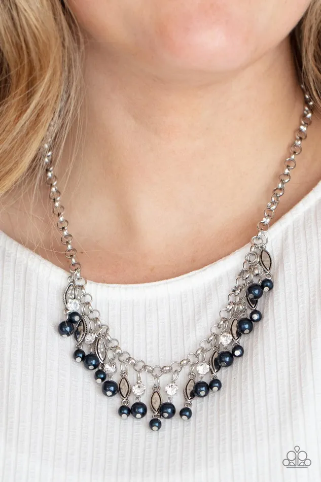 Cosmopolitan Couture Blue Necklace Jewelry by Bretta Paparazzi Accessories Necklaces Cosmopolitan Couture Blue Necklace Jewelry by Bretta Paparazzi Accessories Necklaces
