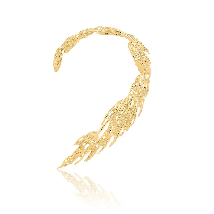 EAGLE ear crawler AURUM by Gubjrg Earrings