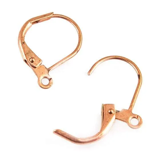 Earrings 12x10mm Copper Leverback Earring Finding 10 pieces DISCONTINUED Beadsofcambaycom Earrings 12x10mm Copper Leverback Earring Finding 10 pieces DISCONTINUED Beadsofcambaycom