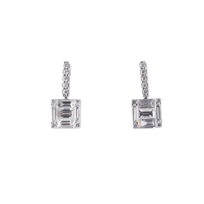Earrings Mimi Milano Mimi Milano Esseredivenire Diamond Gold Earrings