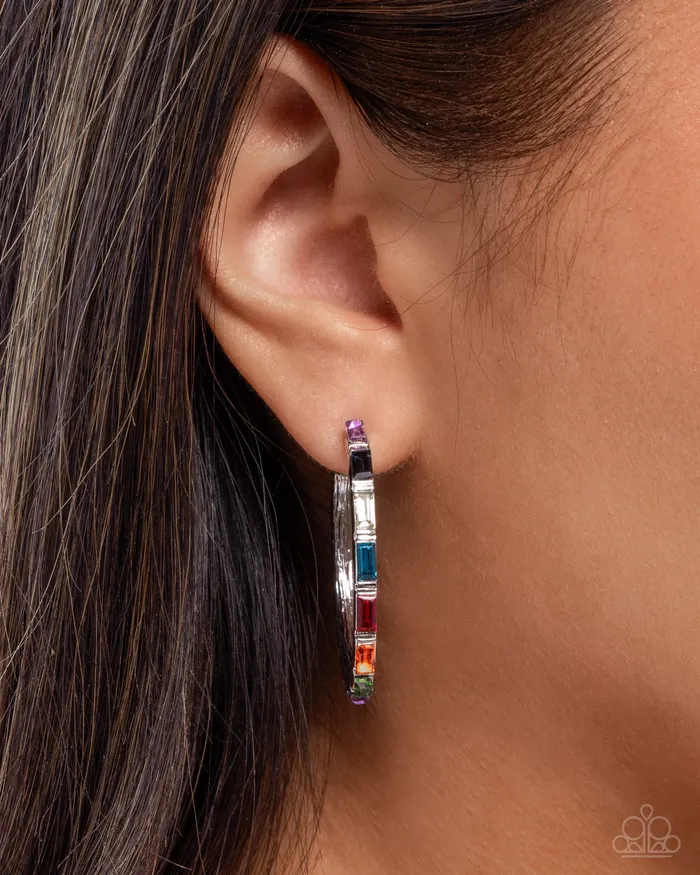 Earrings Paparazzi Accessories Carnival Chic Multi Hoop Earrings Jewelry by Bretta Earrings Paparazzi Accessories Carnival Chic Multi Hoop Earrings Jewelry by Bretta