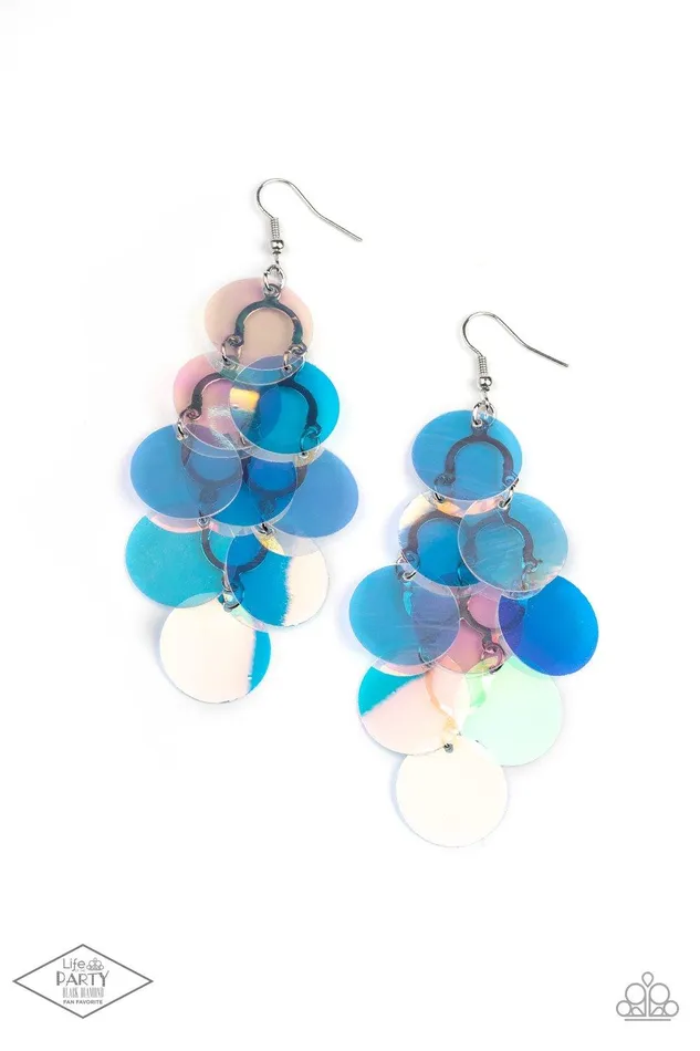Earrings Paparazzi Accessories Mermaid Shimmer Multi Earrings Jewelry by Bretta