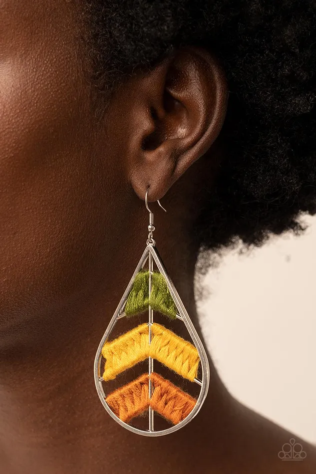 Earrings Paparazzi Accessories Nice Threads Multi Earrings Jewelry by Bretta