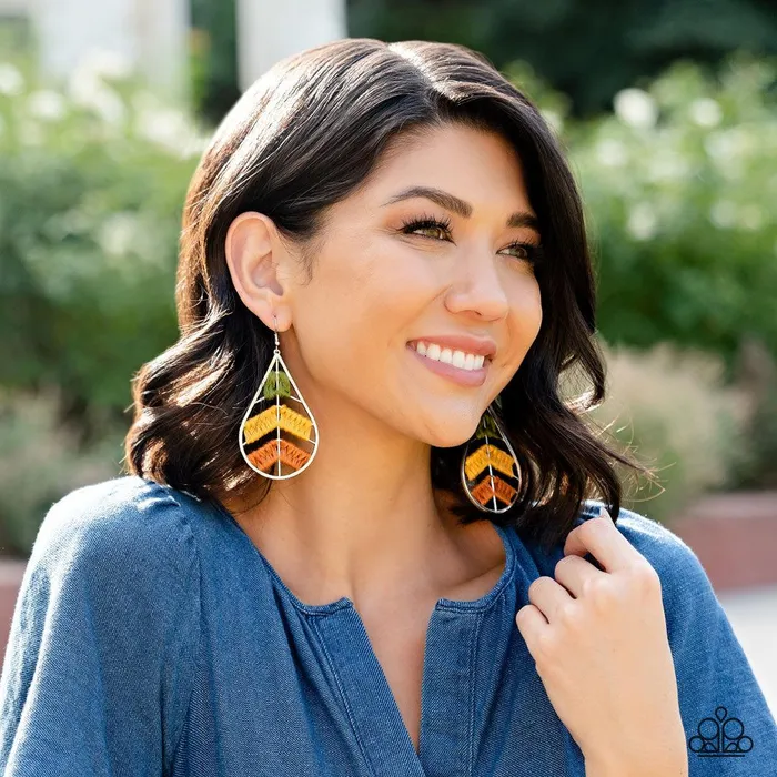 Earrings Paparazzi Accessories Nice Threads Multi Earrings Jewelry by Bretta