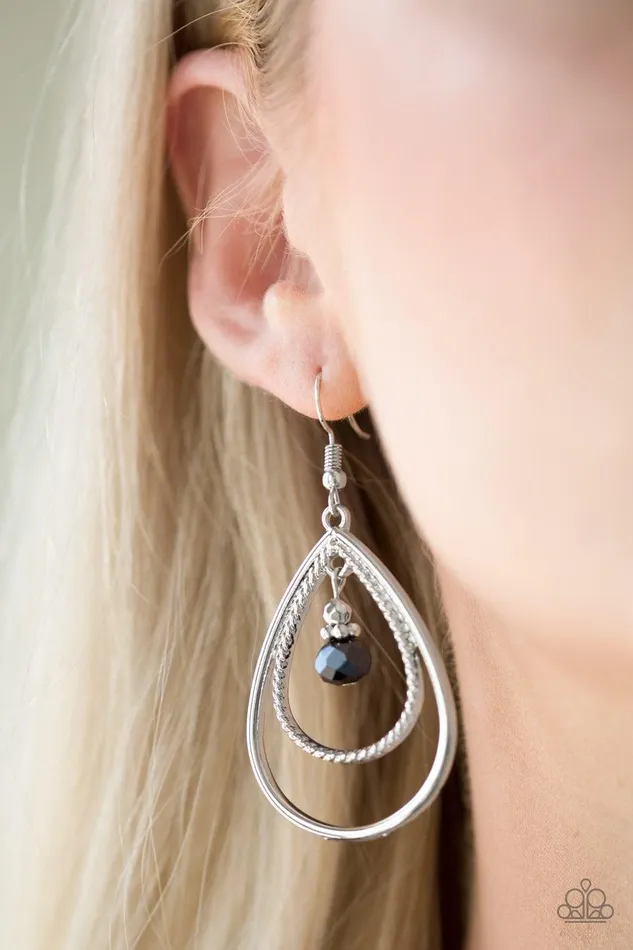 Earrings Paparazzi Accessories REIGN On My Parade Blue Earrings Jewelry by Bretta