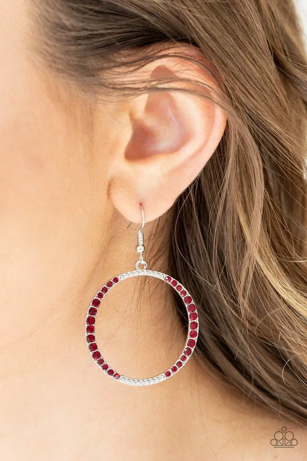 Earrings Paparazzi Accessories Risky Ritz Red Earrings Jewelry By Bretta
