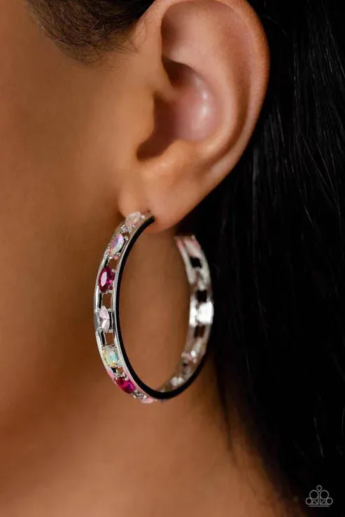 Earrings Paparazzi Accessories The Gem Fairy Pink Earrings Jewelry by Bretta