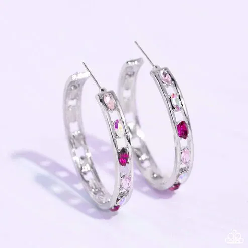 Earrings Paparazzi Accessories The Gem Fairy Pink Earrings Jewelry by Bretta