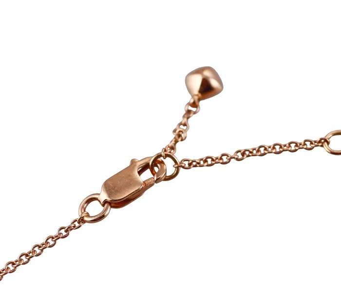 Fred Pain de Sucre Rose Gold Amethyst Diamond Necklace Fred Paris Necklaces