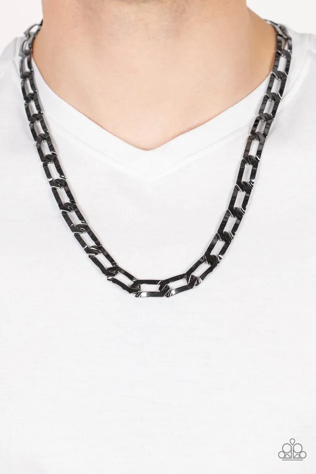 FullCourt Press Black Necklace Jewelry by Bretta Paparazzi Accessories Necklaces FullCourt Press Black Necklace Jewelry by Bretta Paparazzi Accessories Necklaces