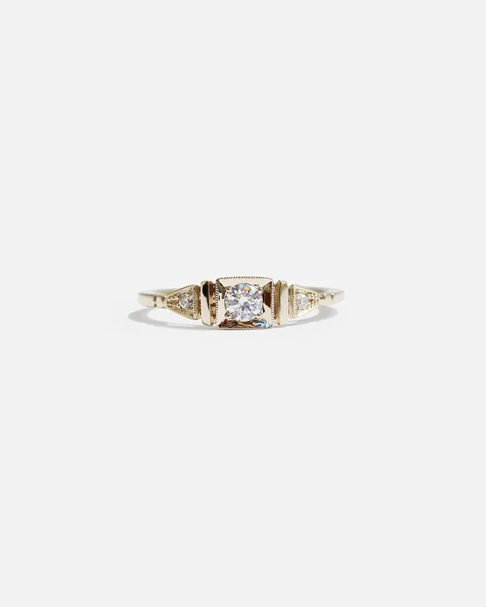 Katrina La Penne Rings Ella Ring White Diamonds