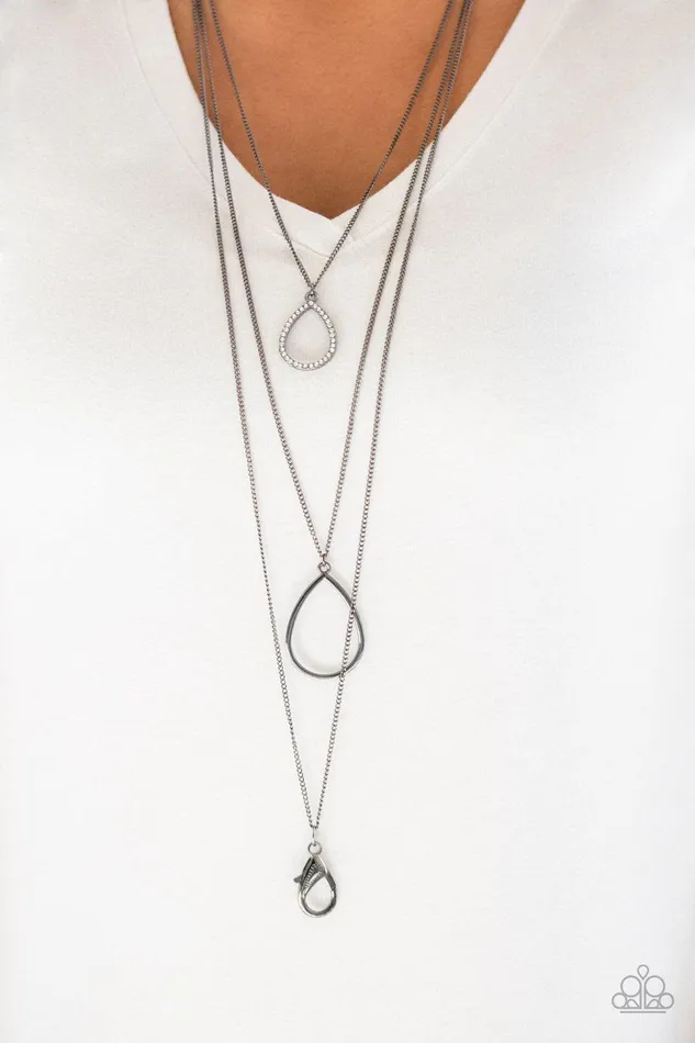 Make The World Sparkle Black Necklace Jewelry by Bretta Paparazzi Accessories Necklaces Make The World Sparkle Black Necklace Jewelry by Bretta Paparazzi Accessories Necklaces